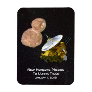Mission der neuen Horizonte nach Ultima Thule Magnet