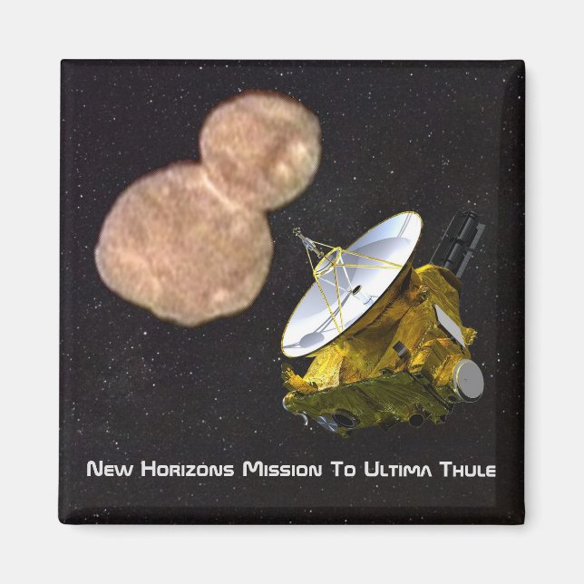 Mission der neuen Horizonte nach Ultima Thule Magnet (Vorne)