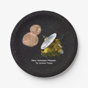 Mission der neuen Horizonte nach Ultima Thule Pappteller