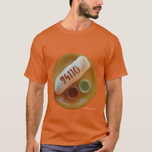 Mission District Burrito San Francisco 94110 T-Shirt
