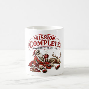 Mission erfüllt, Weihnachtsmann außer Dienst, lust Kaffeetasse