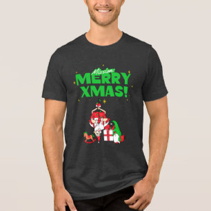 Mission: Frohe Weihnachten! Tri-Blend Shirt