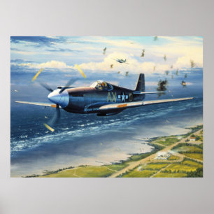 Mission Over Normandie von William S. Phillips Poster