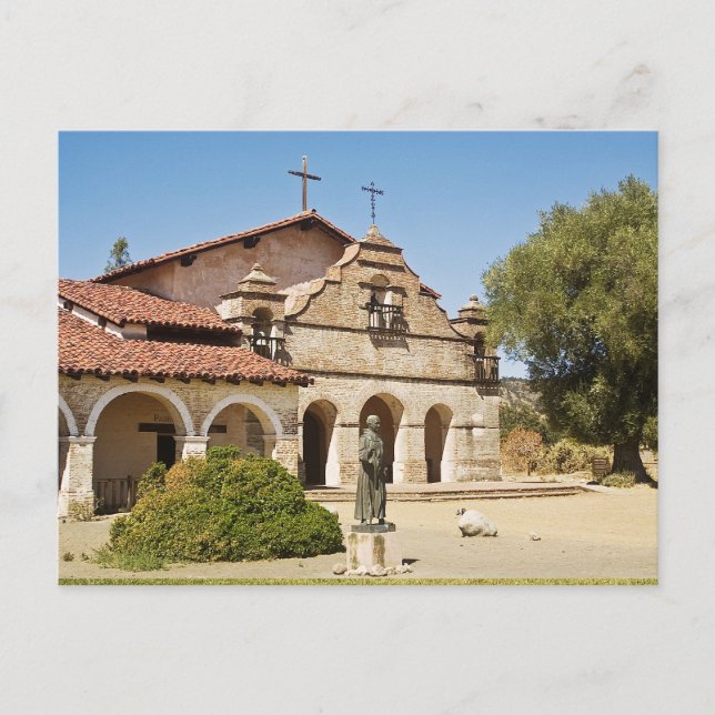 Mission San Antonio de Padua Postkarte (Vorderseite)