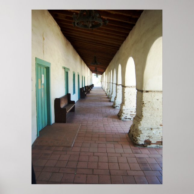 Mission San Juan Bautista Poster (Vorne)