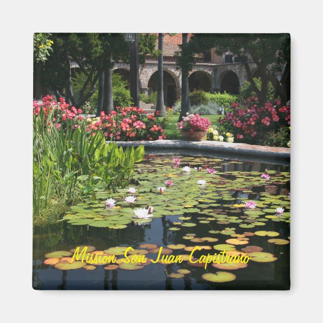 Mission San Juan Capistrano aimant frigo (Devant)