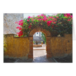 Mission San Juan Capistrano Courtyard Archway