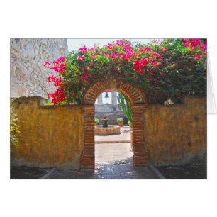 Mission San Juan Capistrano Courtyard Archway