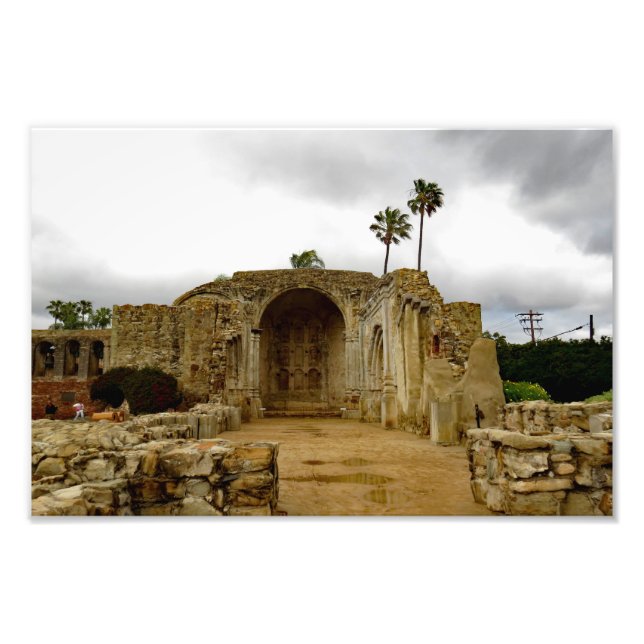 Mission San Juan Capistrano Fotodruck (Vorne)
