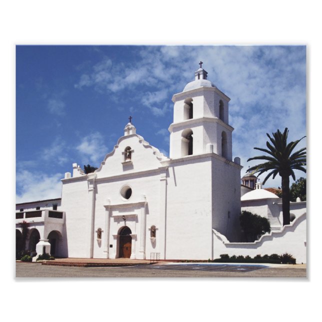 Mission San Luis Rey de Francia Fotodruck (Vorne)