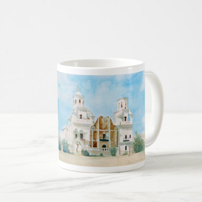 Mission San Xavier del Bac Kaffeetasse (VorderseiteRechts)