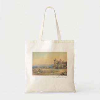Mission Santa Barbara, Tote Tag aus dem 19. Jahrhu Tragetasche