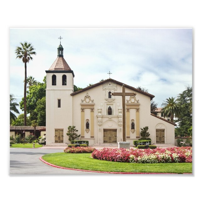 Mission Santa Clara de Asis Fotodruck (Vorne)