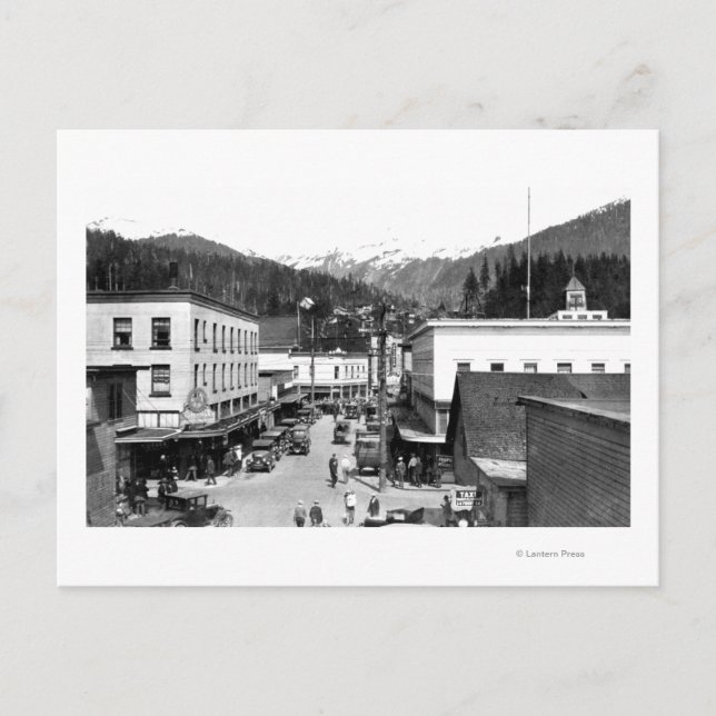 Mission Street von der Steamers Bridge in Postkarte (Vorderseite)