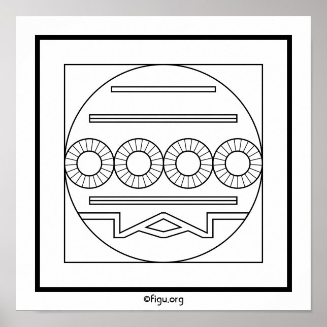 Mission / Tasksymbol Poster (Vorne)