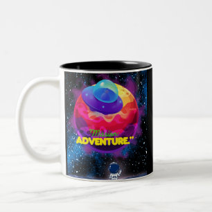 MISSION UND ABENTEUER ZWEIFARBIGE TASSE