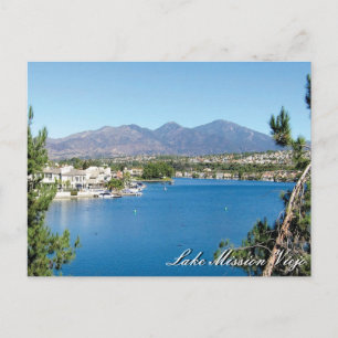 Mission Viejo Lake Post Card Postkarte