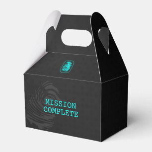 MISSION VOLLSTÄNDIGE Aquamarine und Black Spy Part Geschenkschachtel