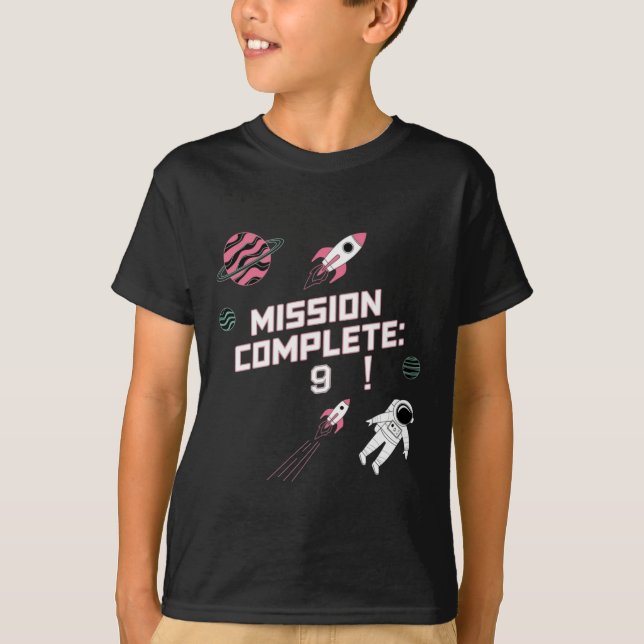 Mission Vollständiger Cooler Geburtstag T - Shirt (Vorderseite)
