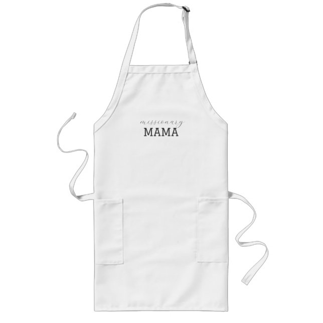 Missionar Mama Schürze für Mama | Geschenke anpass (Vorne)