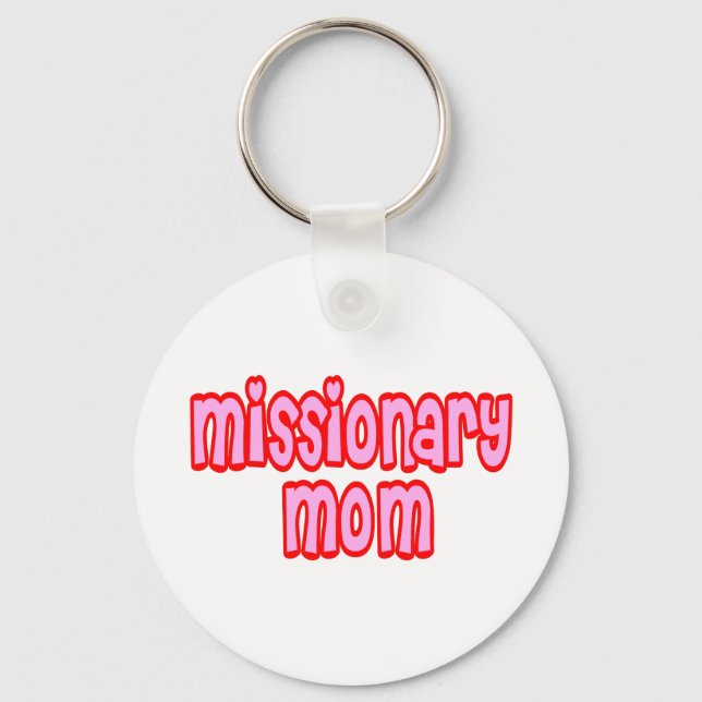 Missionare Mama Schlüsselanhänger (Vorderseite)