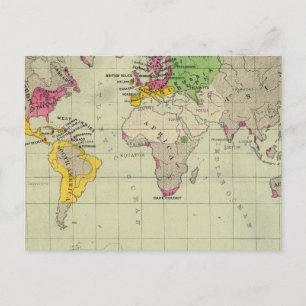 Missionen in der Welt, in Mähren Postkarte