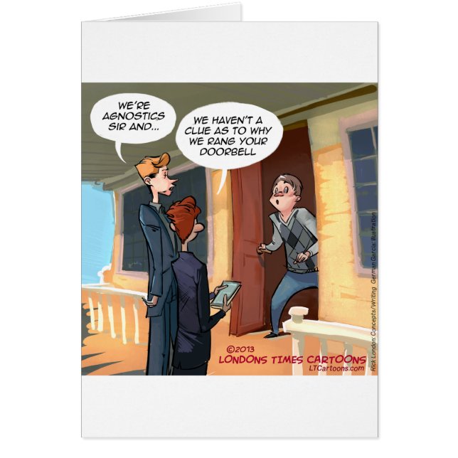 Missionnaires agnostiques drôle (Devant)