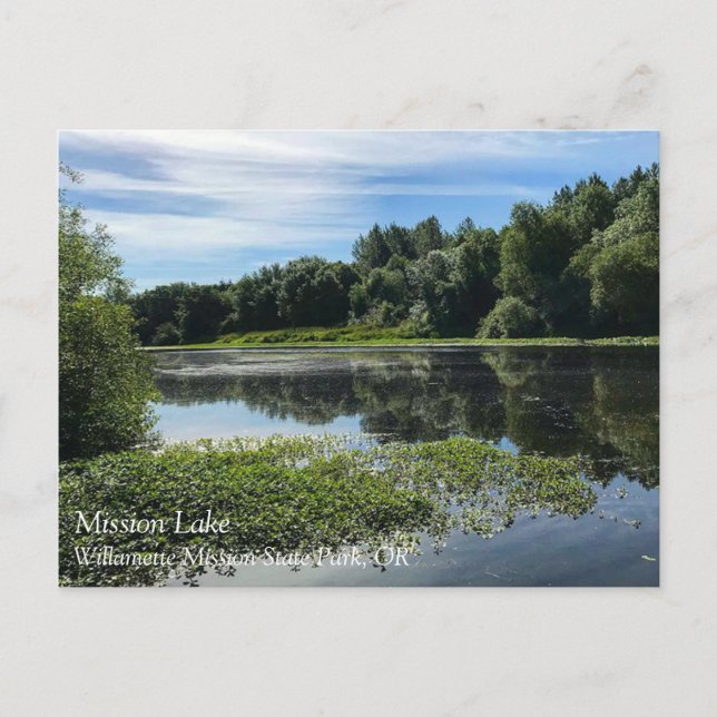 Missionssee, OR Postkarte (Vorderseite)
