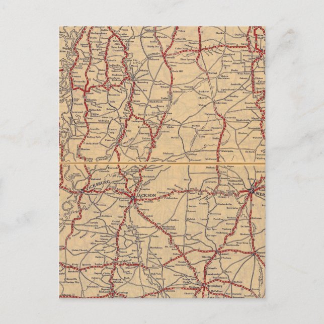 Mississippi 6 postkarte (Vorderseite)