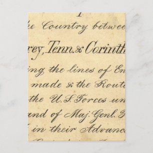 Mississippi 7 postkarte