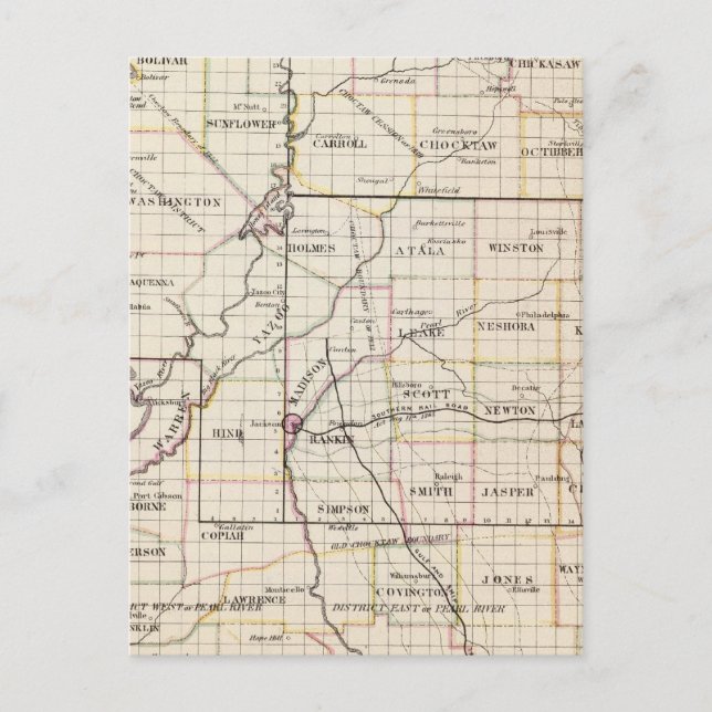 Mississippi 7 postkarte (Vorderseite)