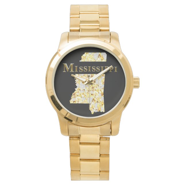 MISSISSIPPI ARMBANDUHR (Vorderseite)