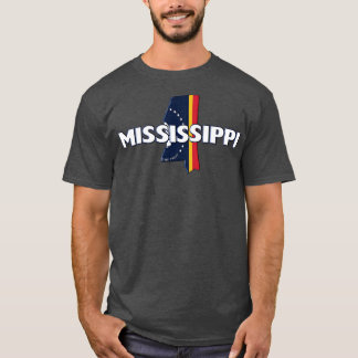 Mississippi Colored Staat T-Shirt