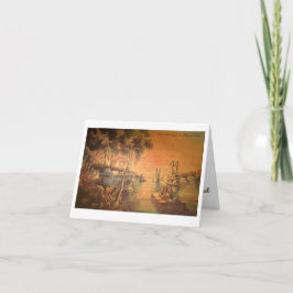 Mississippi Fluss Danke Karte