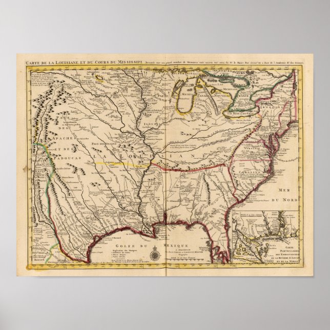 Mississippi-Fluss Poster (Vorne)