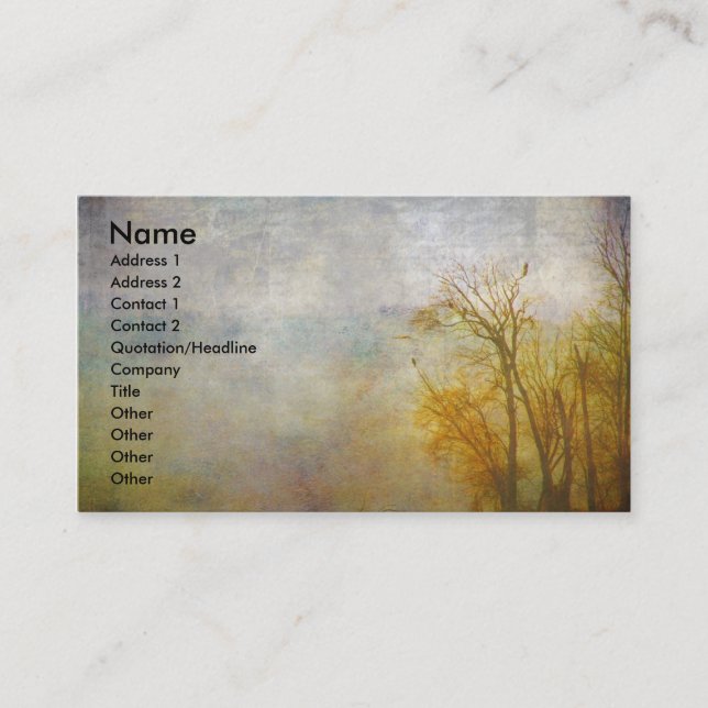 Mississippi-Fluss Visitenkarte (Vorderseite)