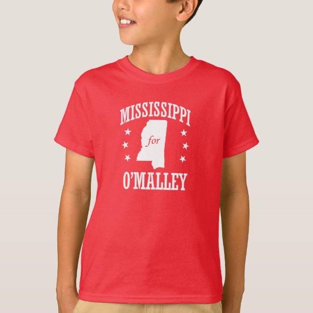 MISSISSIPPI FÜR O'MALLEY T-Shirt (Vorderseite)
