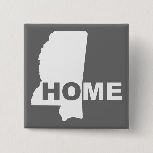 Mississippi-Heimat-Button-Abzeichen-Pin Button