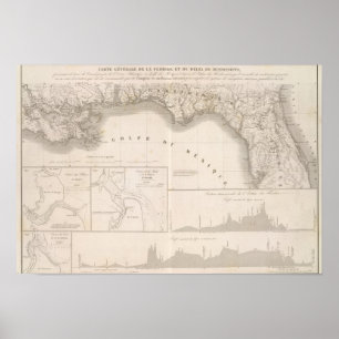 Mississippi-Kanaldreieck Poster