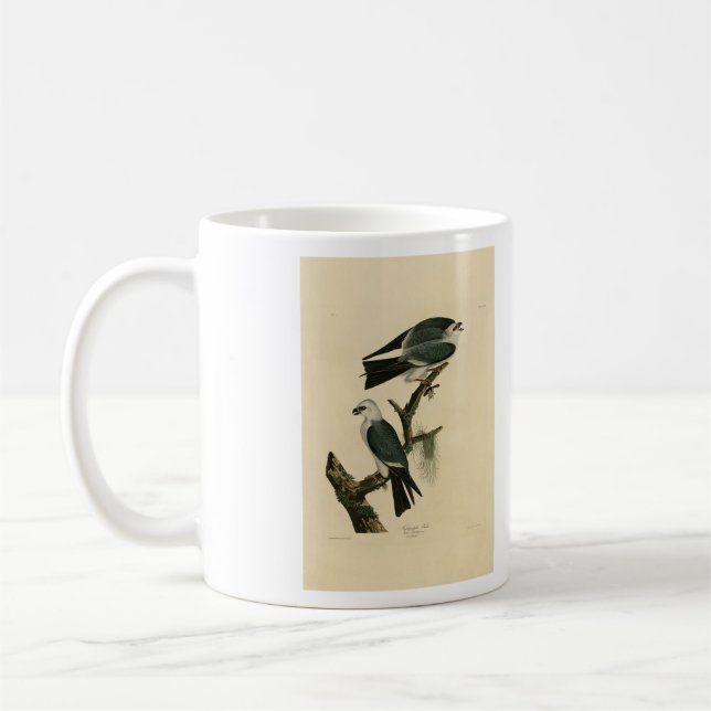 Mississippi Kite von Audubons Vögeln von Amerika  Kaffeetasse (Links)