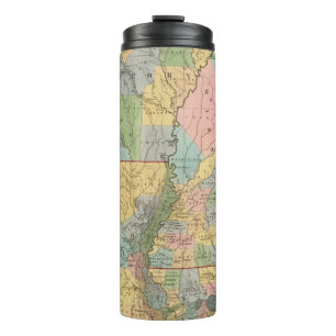 Mississippi, Louisiana, Arkansas Thermosbecher