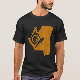 Mississippi Masons Grand Lodge Freemason Vater T-Shirt