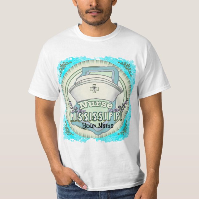 Mississippi Nurse T-Shirt (Vorderseite)