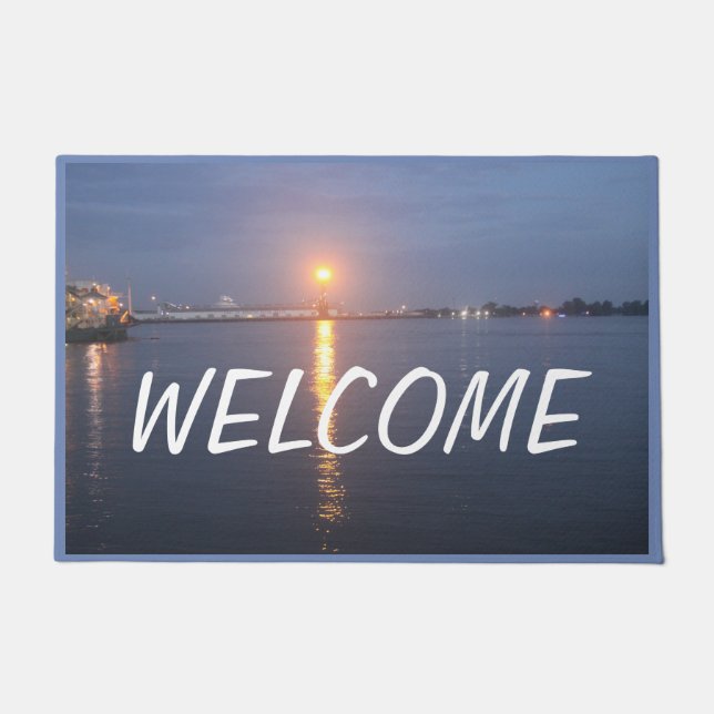 Mississippi River Doormat Fußmatte (Vorderseite)