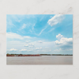 Mississippi River in New Orleans Postkarte
