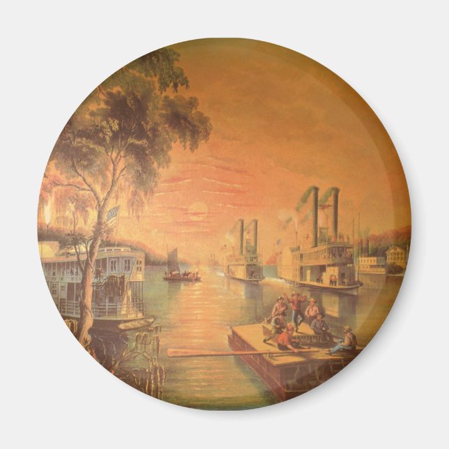 Mississippi River Magnet (Vorne)