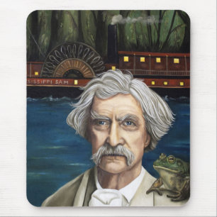 Mississippi Sam alias Mark Twain Mousepad