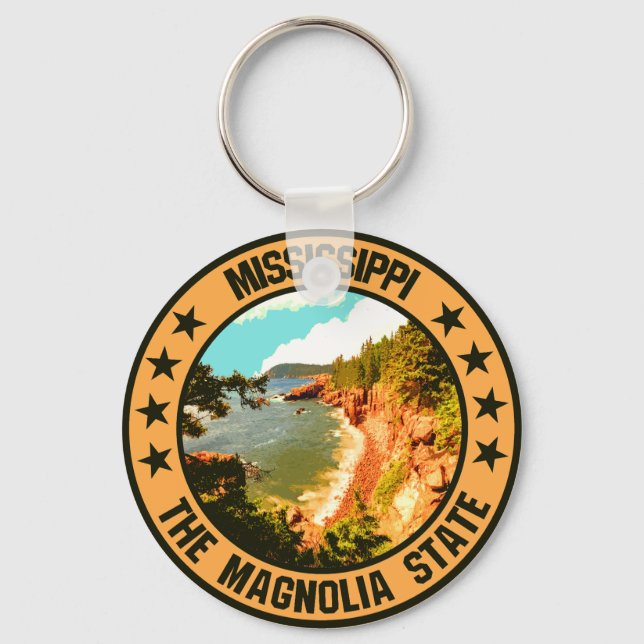 Mississippi Schlüsselanhänger (Vorderseite)
