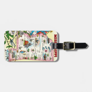 Mississippi Staat Gepäcktag Gepäckanhänger