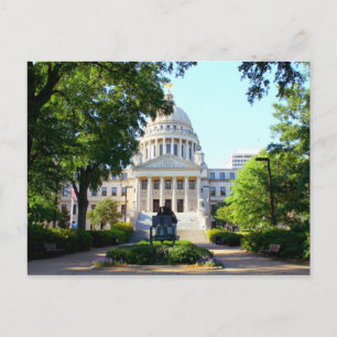 Mississippi Staat Hauptstadt Gebäude - Jackson, MS Postkarte
